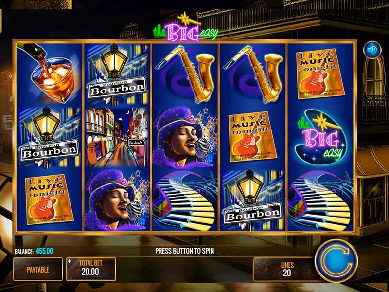 The big easy free slots