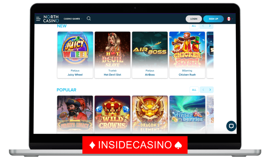 popular games to play at north casino