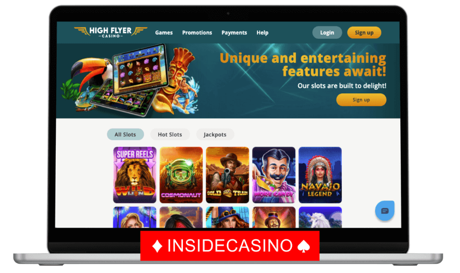 high flyer casino online games