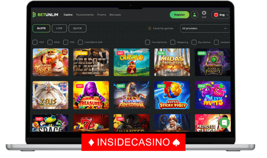 betunlim casino games