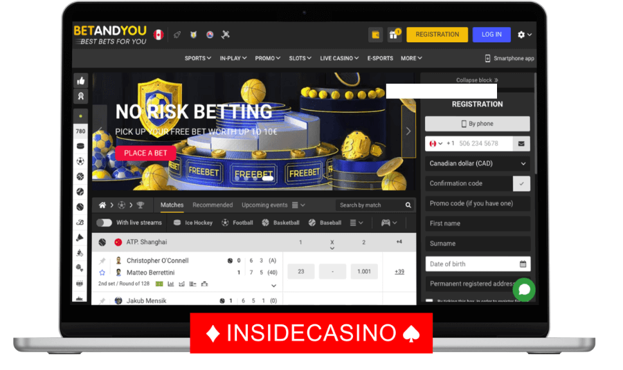 sports betting at betandyou