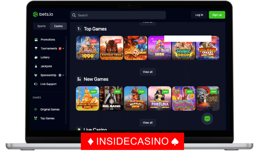 top games at bets.io