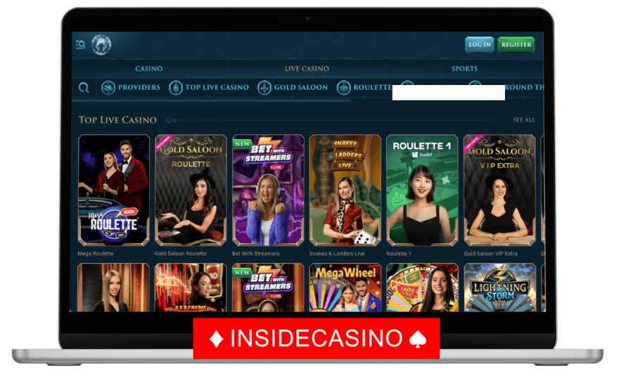 slotuna live casino games